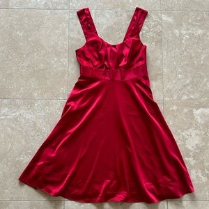 LIKE NEW! The Limited Red Sleeveless A-Line Party Dress, Size 2